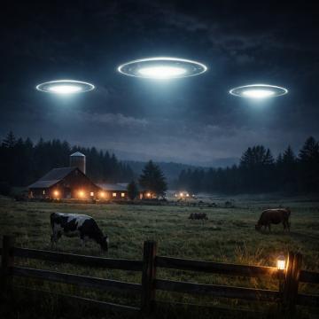 UFO sighting in Roy