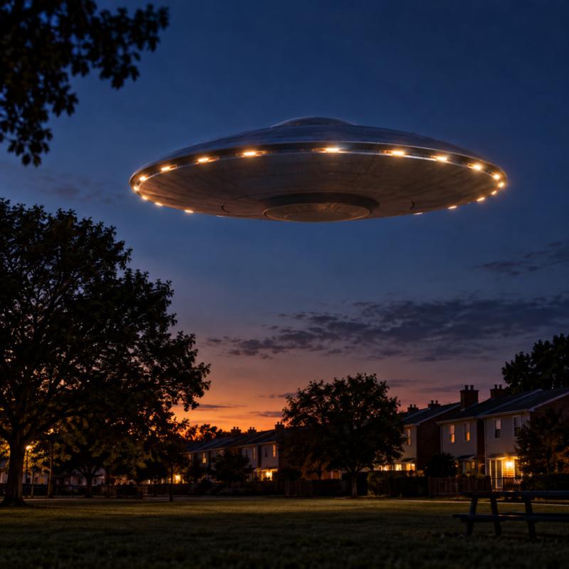 UFO sighting in Elsmere, Delaware