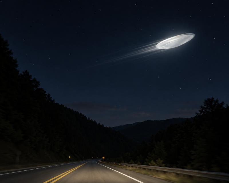 UFO sighting in Pikeville, Tennessee